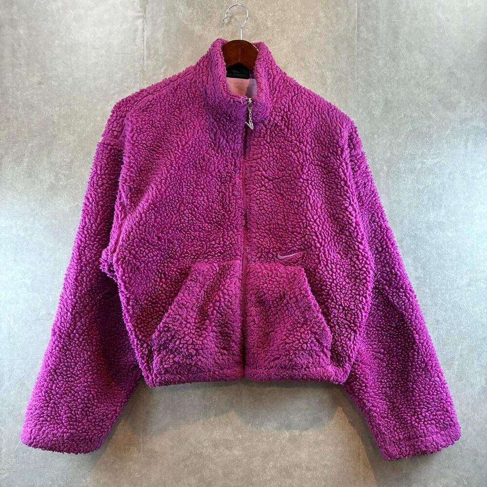 Nike Women's Purple and Pink Jacket